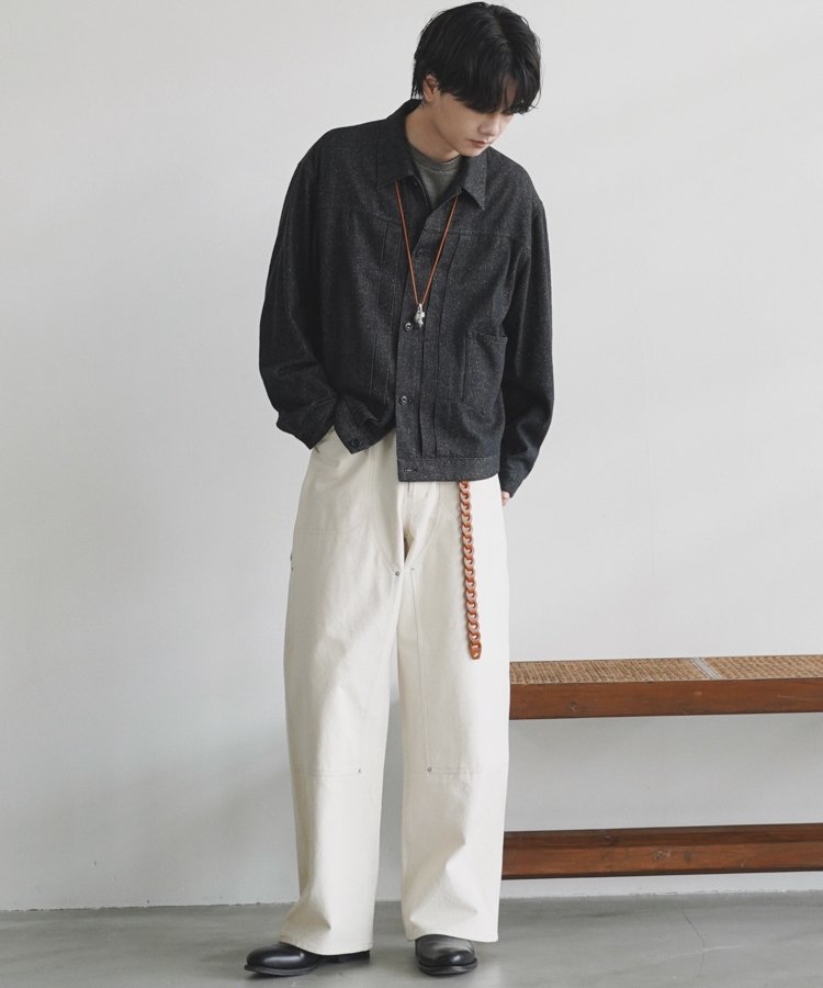 【LIDNM】SILK DENIM 213 JACKET LIDNM / Llife ONLINE STORE / SILK DENIM 213 JACKET