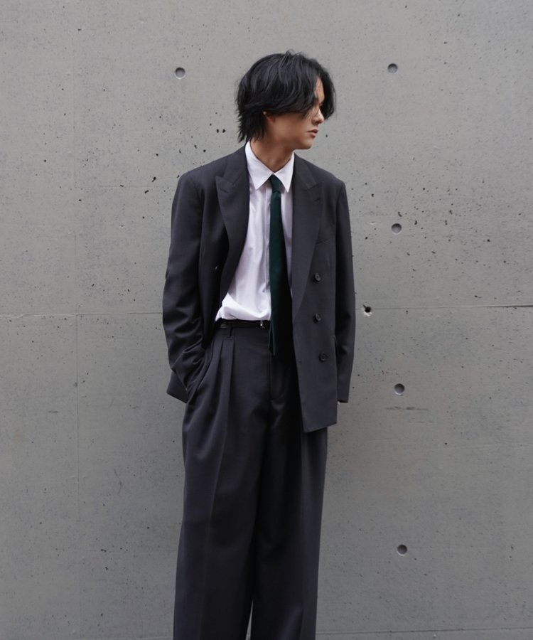 スーツ Llife DOBBY MESH TAILORED SLACKS LIDNM / Llife ONLINE STORE
