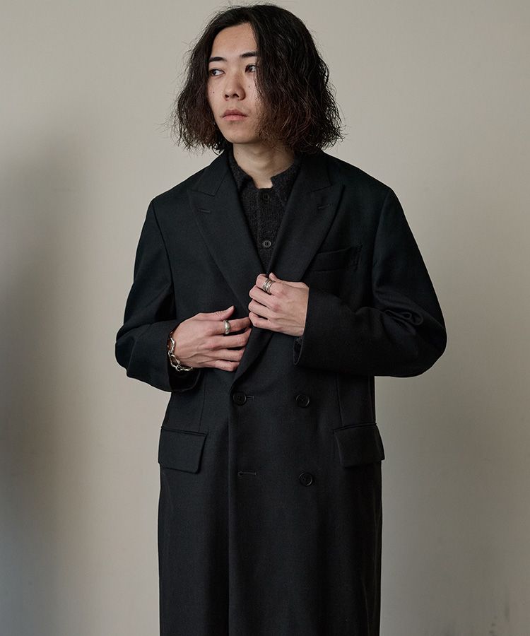 LIDNM / Llife ONLINE STORE / DOUBLE BREASTED CHESTER