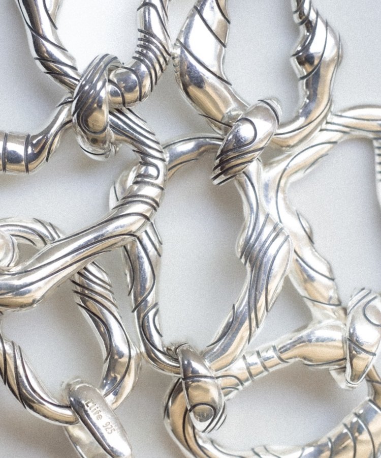 アクセサリー Llife FLAQUE BANGLE SILVER LIDNM / Llife ONLINE STORE / Llife FLAQUE BANGLE