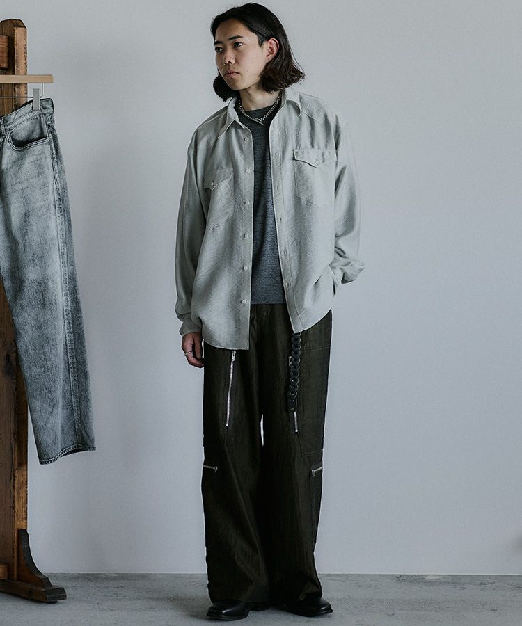 LIDNM / Llife ONLINE STORE / MERINO WOOL L/S TEE