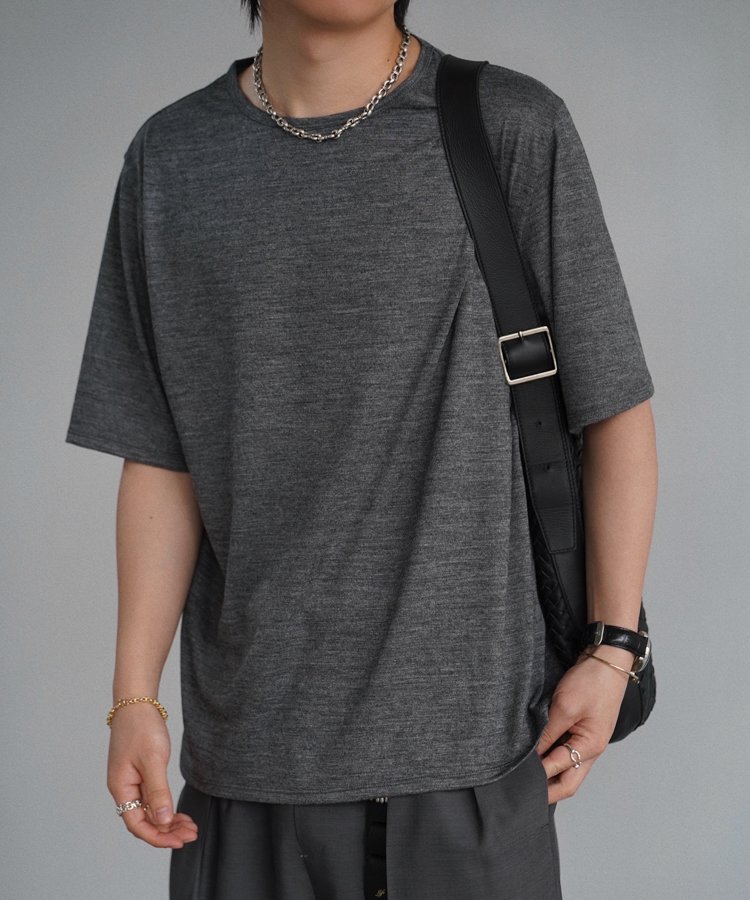 LIDNM ONLINE STORE / MERINO WOOL BOX TEE