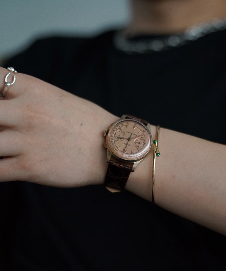 LIDNM ONLINE STORE / Llife 14KGP ONDULATION BANGLE