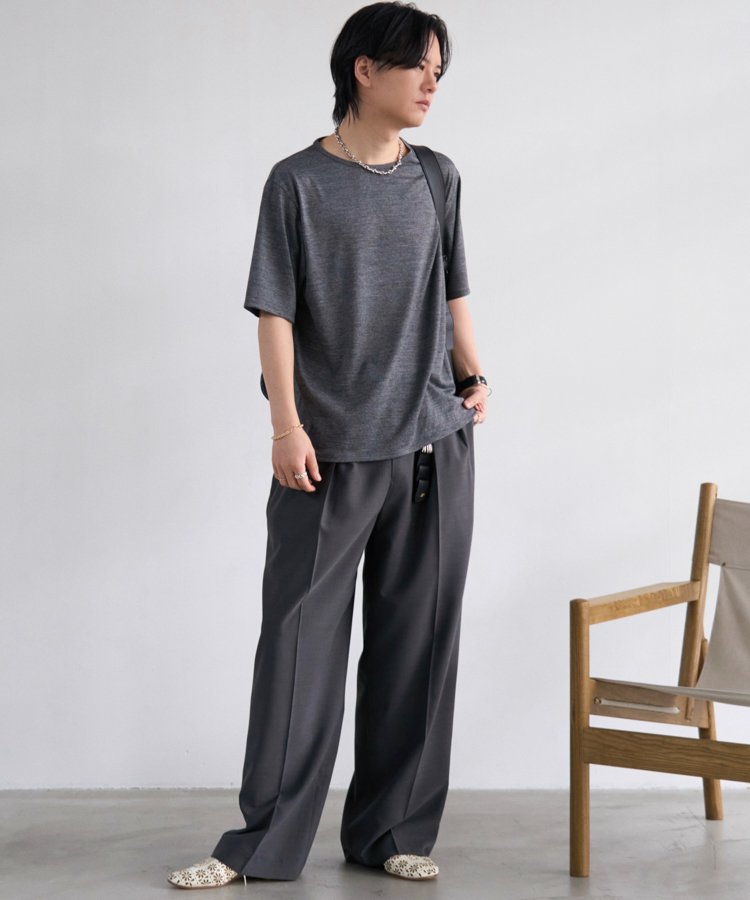 LIDNM / Llife ONLINE STORE / SUPER LIGHT WOOL TROUSERS