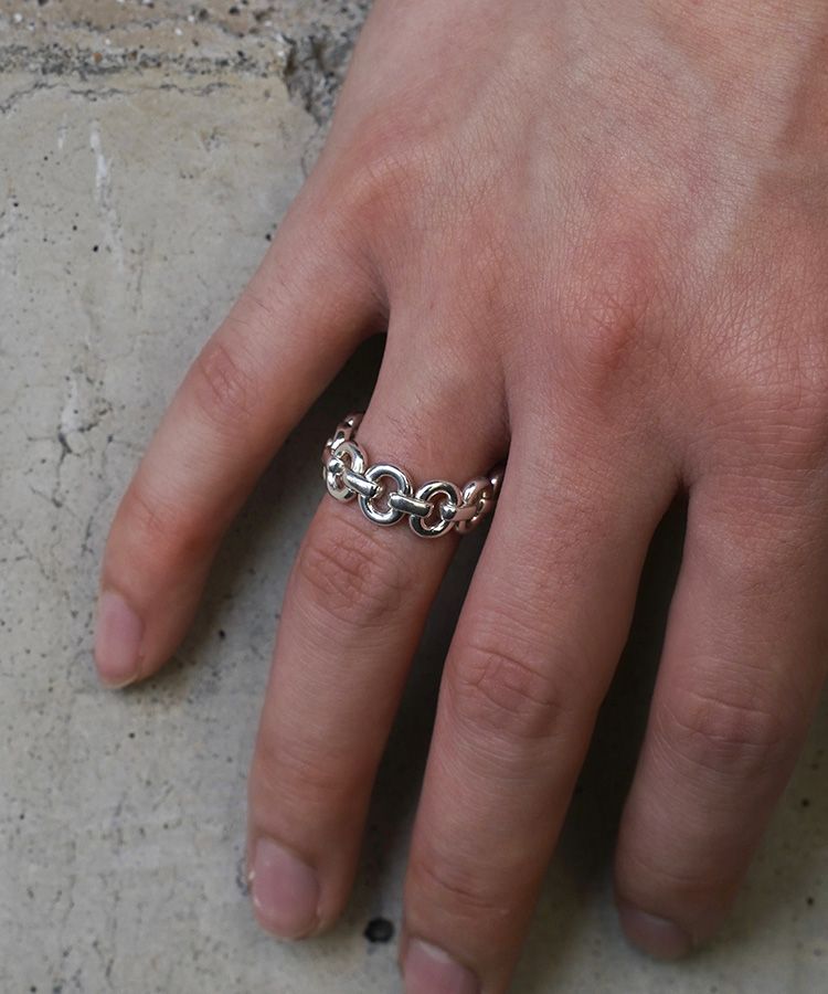 アクセサリー Llife RIPPLE CHAIN RING LIDMN LIDNM / Llife ONLINE STORE / Llife RIPPLE CHAIN RING