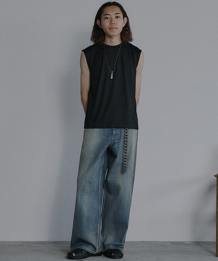 LIDNM / Llife ONLINE STORE / Llife LEATHER CHAIN BELT