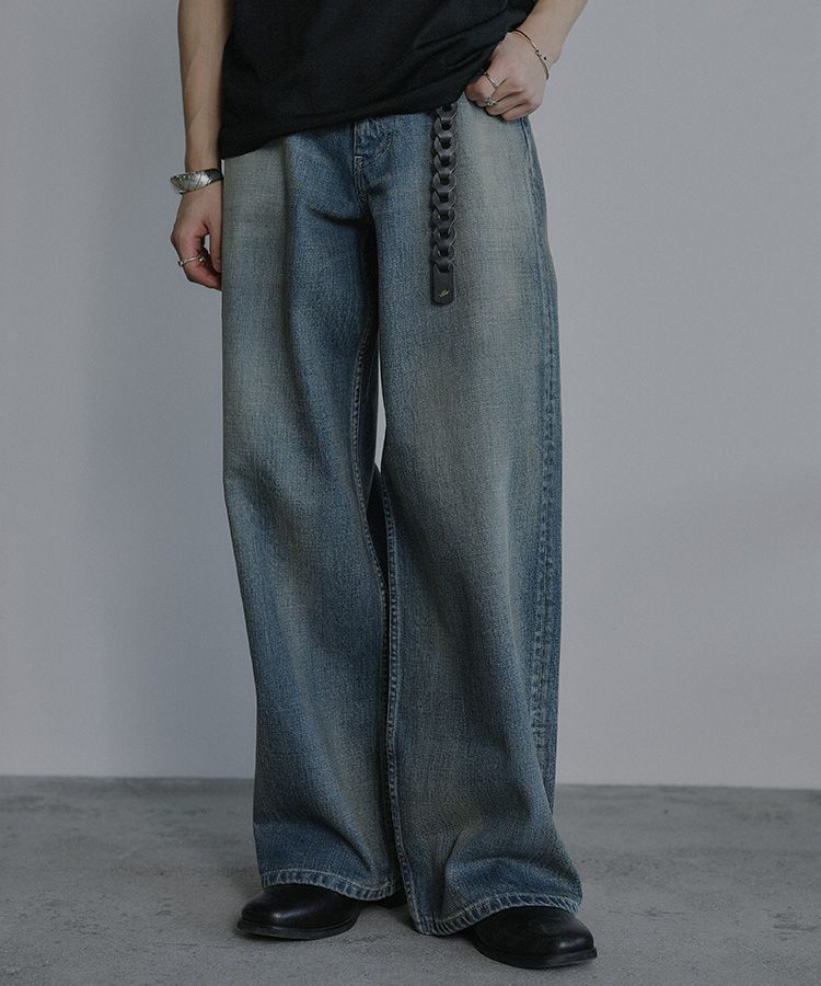 LIDNM ONLINE STORE / Llife LEATHER CHAIN BELT