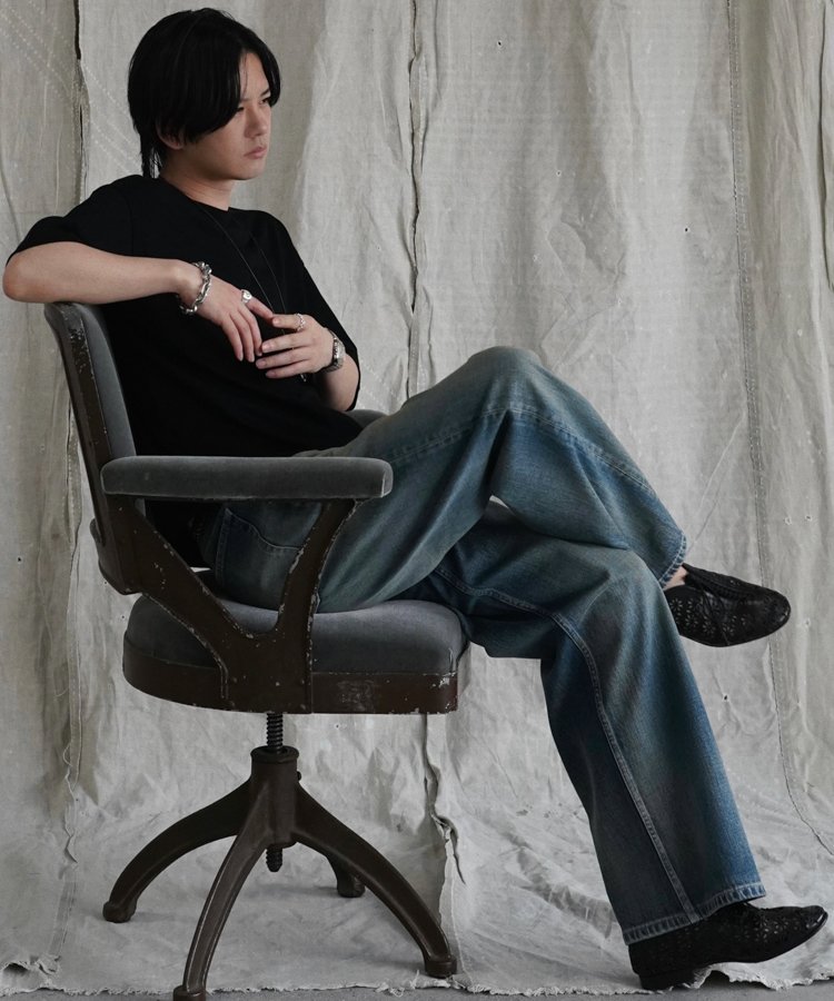 LIDNM / Llife ONLINE STORE / AGED PIMA DRIFT TEE