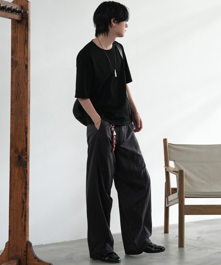 SILK NYLON LUFT 3D FIELD PANTS Sサイズ LIDNM / Llife ONLINE STORE / SILK NYLON LUFT 3D FIELD PANTS