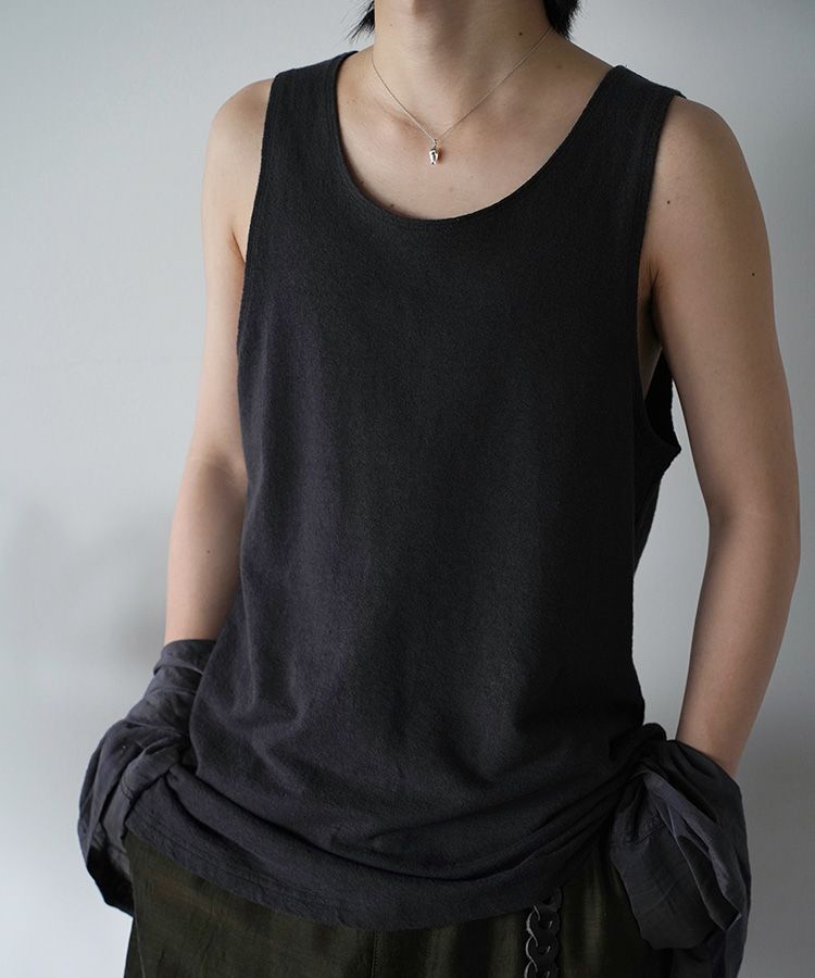 【LIDNM】LINEN SLUB TANK TOP / CB LIDNM ONLINE STORE / LINEN SLUB TANK TOP
