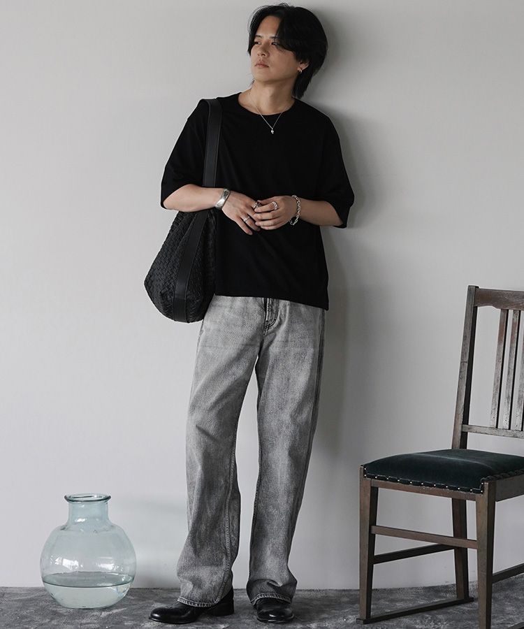 パンツ LIDNM FADED HERITAGE DENIM PANTS LIDNM（リドム）の「FADED HERITAGE DENIM PANTS（デニムパンツ