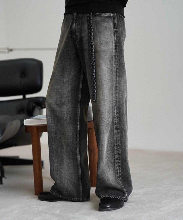 LIDNM / Llife ONLINE STORE / Llife SLIGHT SQUARE ZIP BOOTS