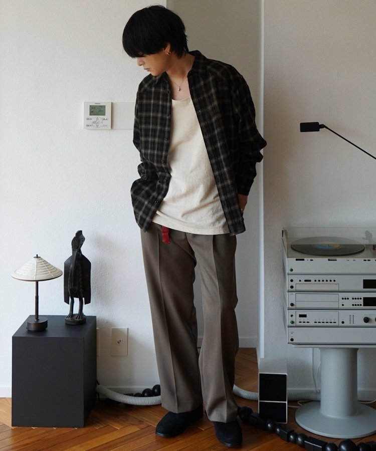 LIDNM LINEN SLUB TANK TOP リドム　Sサイズ　げんじ　黒 LIDNM LINEN SLUB TANK TOP リドム Sサイズ げんじ 黒 - メルカリ