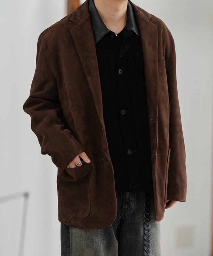 LIDNM / Llife ONLINE STORE / Goat Suede Type 1st JKT