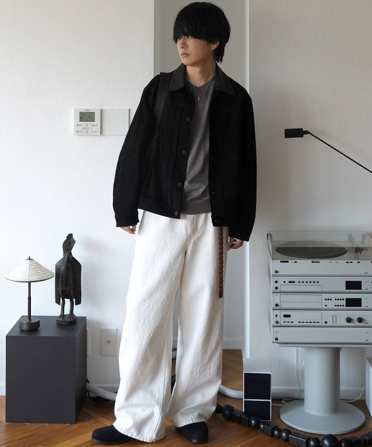 【LIDNM】PREMIUM SHETLAND OVER PANTS LIDNM / Llife ONLINE STORE / Shetland Painter Pants