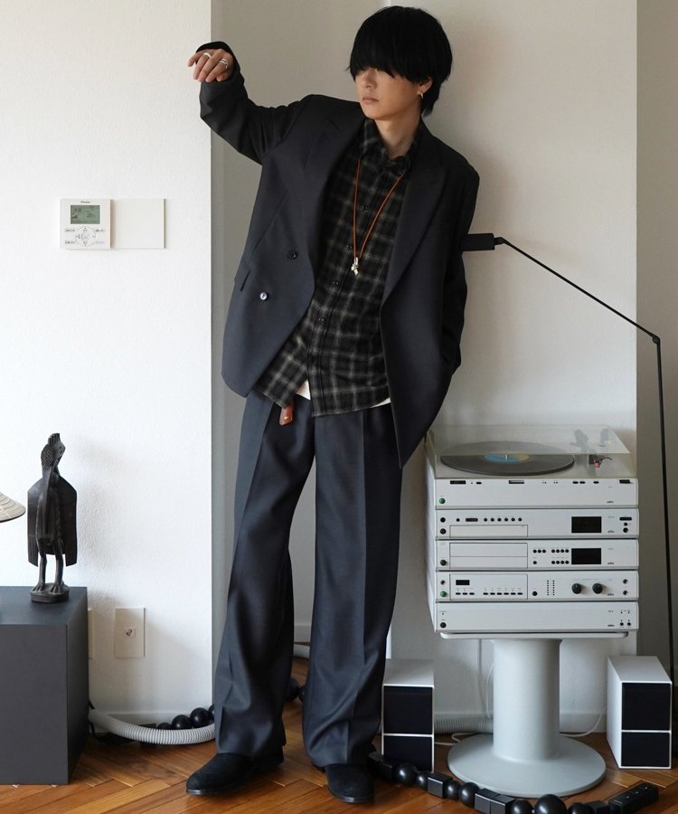 靴 LIDNM Llife SLIGHT SQUARE ZIP BOOTS 42 LIDNM / Llife ONLINE STORE / Llife SLIGHT SQUARE ZIP BOOTS