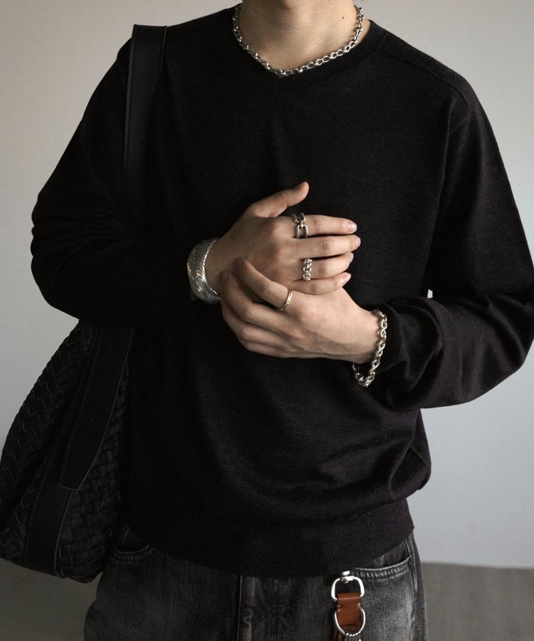 LIDNM / Llife ONLINE STORE / Llife RIPPLE CHAIN RING