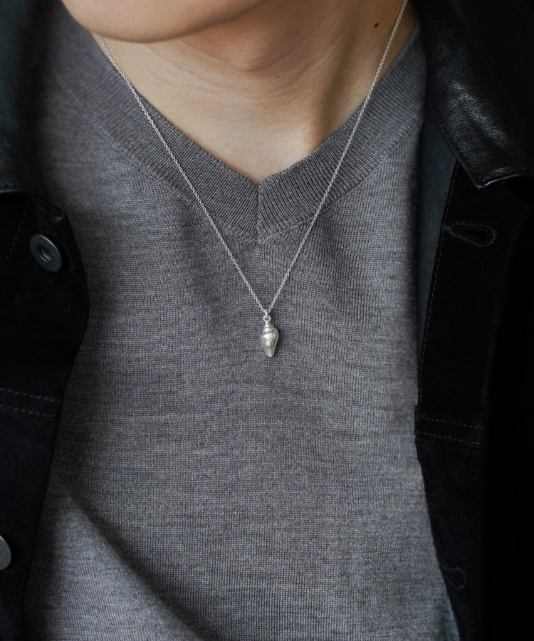LIDNM / Llife ONLINE STORE / W/Si/Ca 18G V Neck Knit