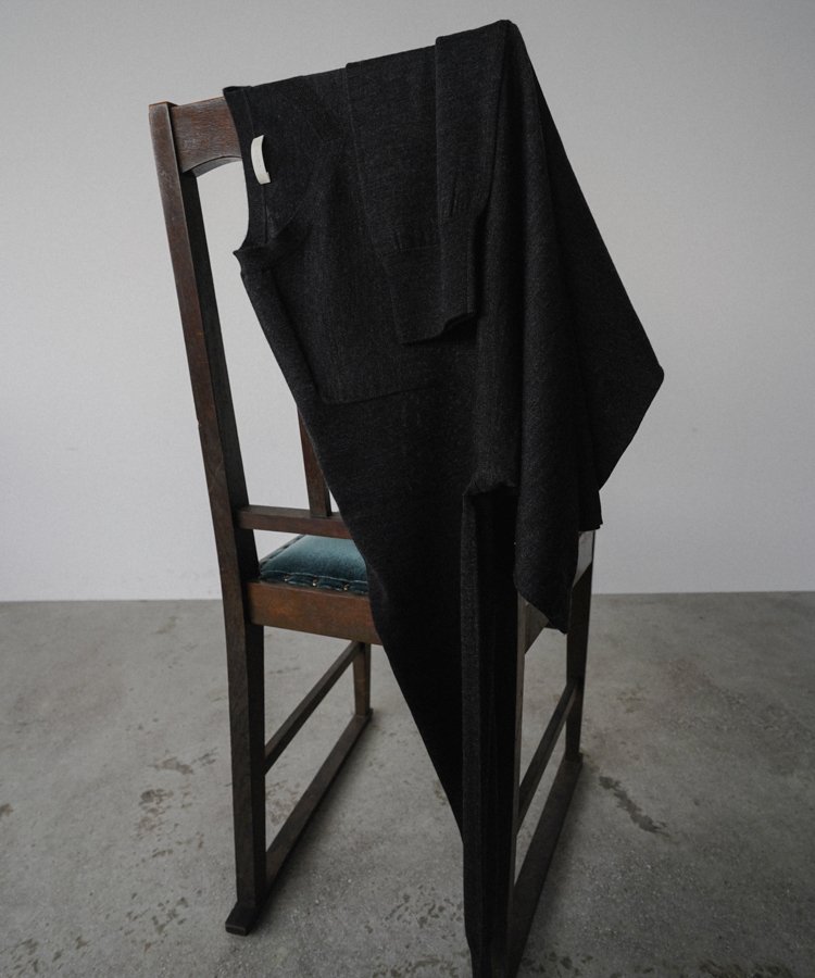 LIDNM / Llife ONLINE STORE / W/Si/Ca 18G V Neck Knit