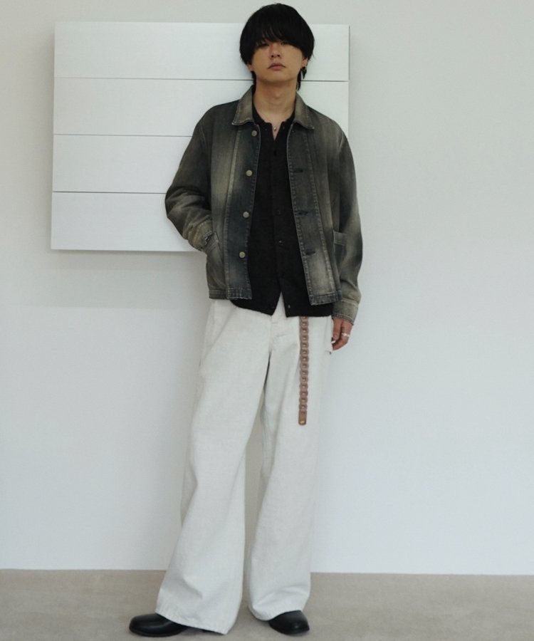 LIDNM / Llife ONLINE STORE / Alpaca Knit Shirt Cardigan