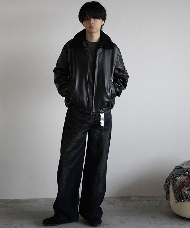 ジャケット・アウター Lidnm French Pilot Leather Jacket LIDNM / Llife ONLINE STORE / French Pilot Leather Jacket