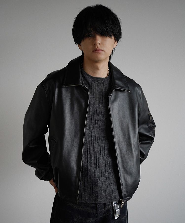 ジャケット・アウター Lidnm French Pilot Leather Jacket LIDNM / Llife ONLINE STORE / French Pilot Leather Jacket