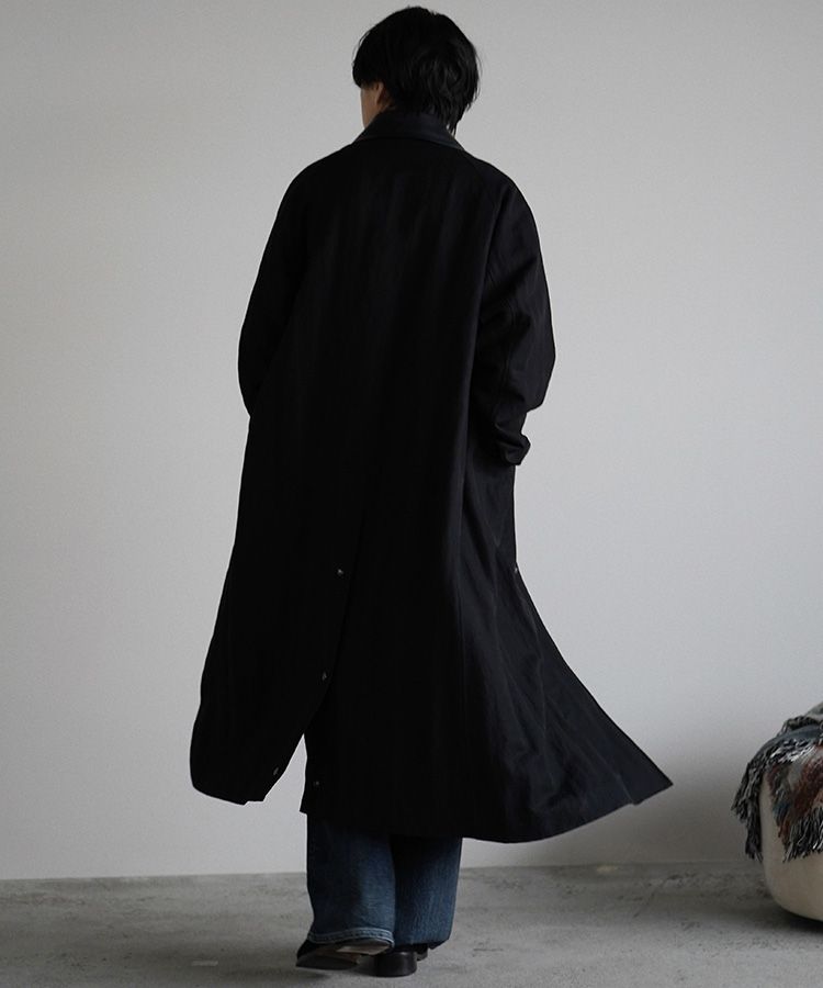 LIDNM / Llife ONLINE STORE / Cow Hide Collar Riding Coat