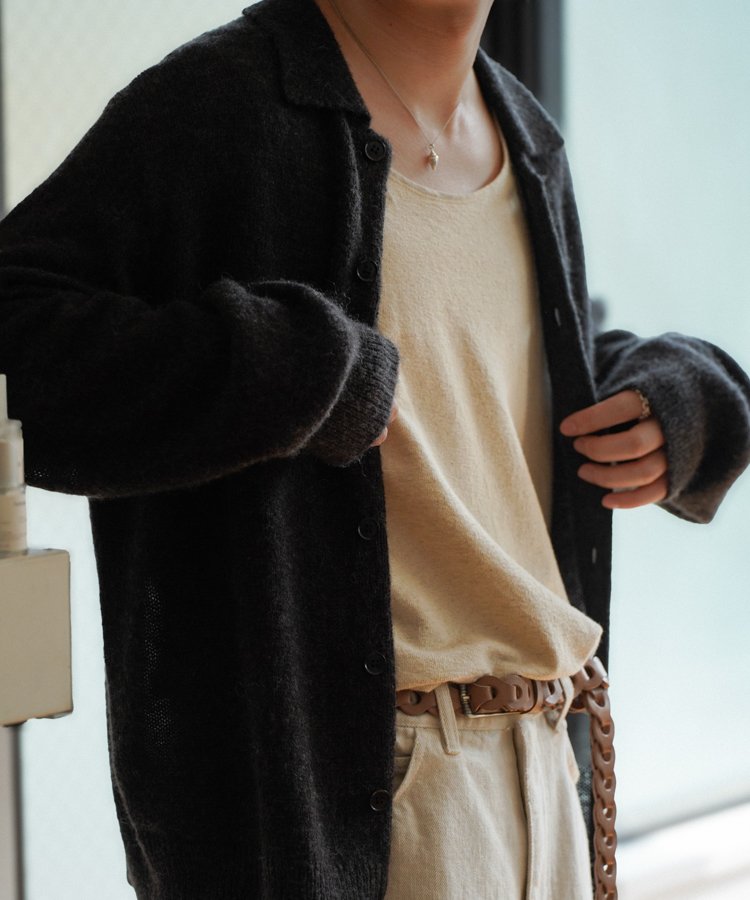 LIDNM / Llife ONLINE STORE / Llife LEATHER CHAIN BELT