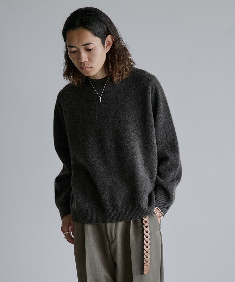 即日発送Llife LEATHER CHAIN BELT SHADE GRAY LIDNM / Llife ONLINE STORE / Llife LEATHER CHAIN BELT
