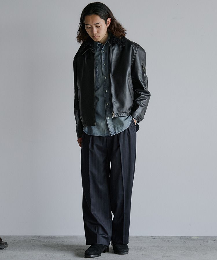 靴 LIDNM Llife SLIGHT SQUARE ZIP BOOTS 42 LIDNM / Llife ONLINE STORE / Llife SLIGHT SQUARE ZIP BOOTS