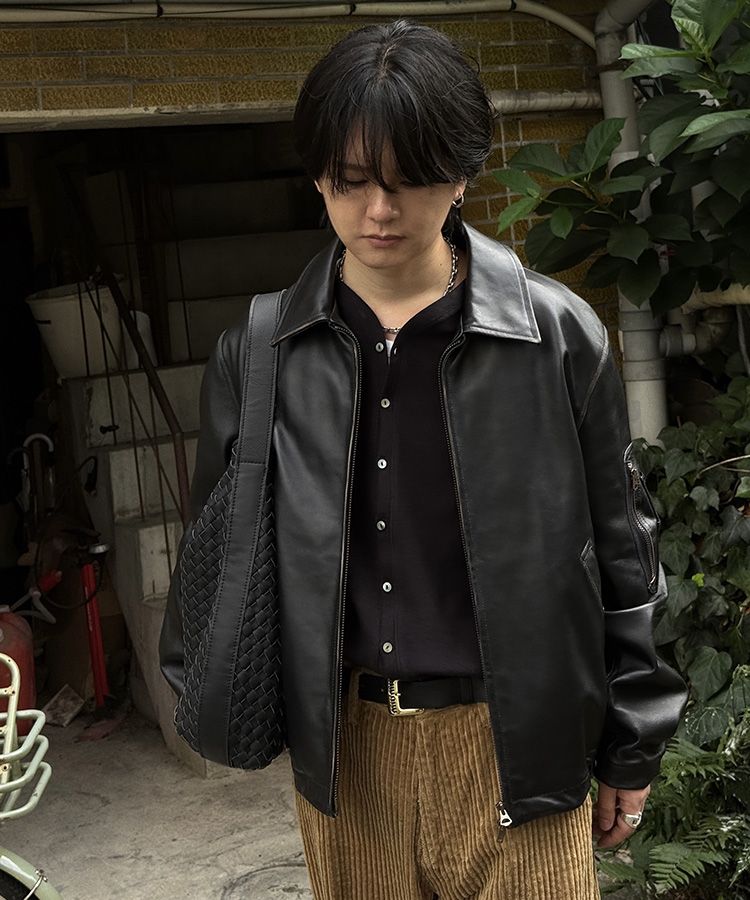 Llife COW LEATHER MESH BAG げんじ LIDNM / Llife ONLINE STORE / Llife COW LEATHER MESH BAG