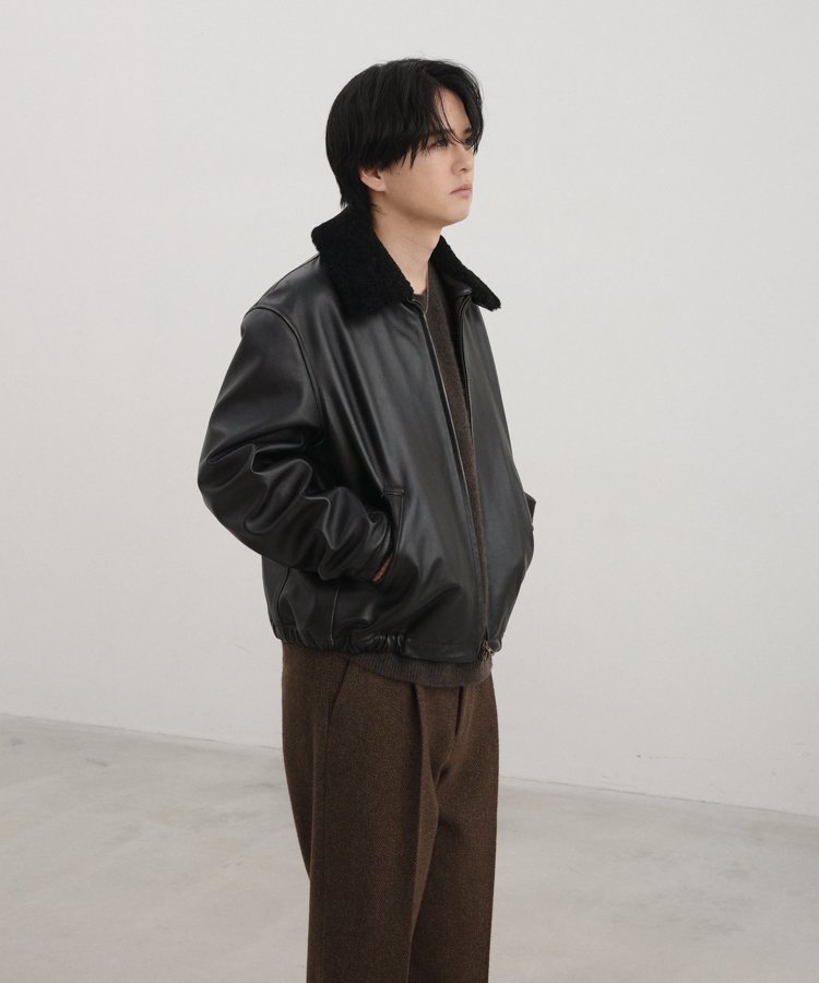 ジャケット・アウター Lidnm French Pilot Leather Jacket LIDNM / Llife ONLINE STORE / French Pilot Leather Jacket