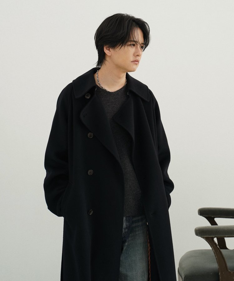 LIDNM / Llife ONLINE STORE / Cashmere Slouch V-neck