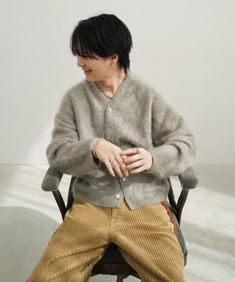 トップス Cashmere Fur Cardigan LIDNM lidnm Cashmere Fur Cardigan Cashmere Fur Cardigan lidnm Doriani