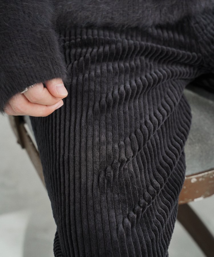 LIDNM / Llife ONLINE STORE / Wide Ridge Washed Corduroy