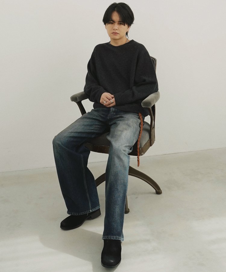 靴 LIDNM Llife SLIGHT SQUARE ZIP BOOTS 41 LIDNM / Llife ONLINE STORE / Llife SLIGHT SQUARE ZIP BOOTS