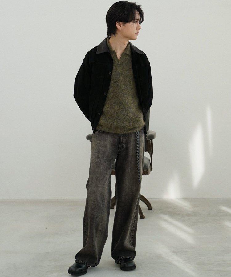 LIDNM ONLINE STORE / Goat Suede Type 1st JKT