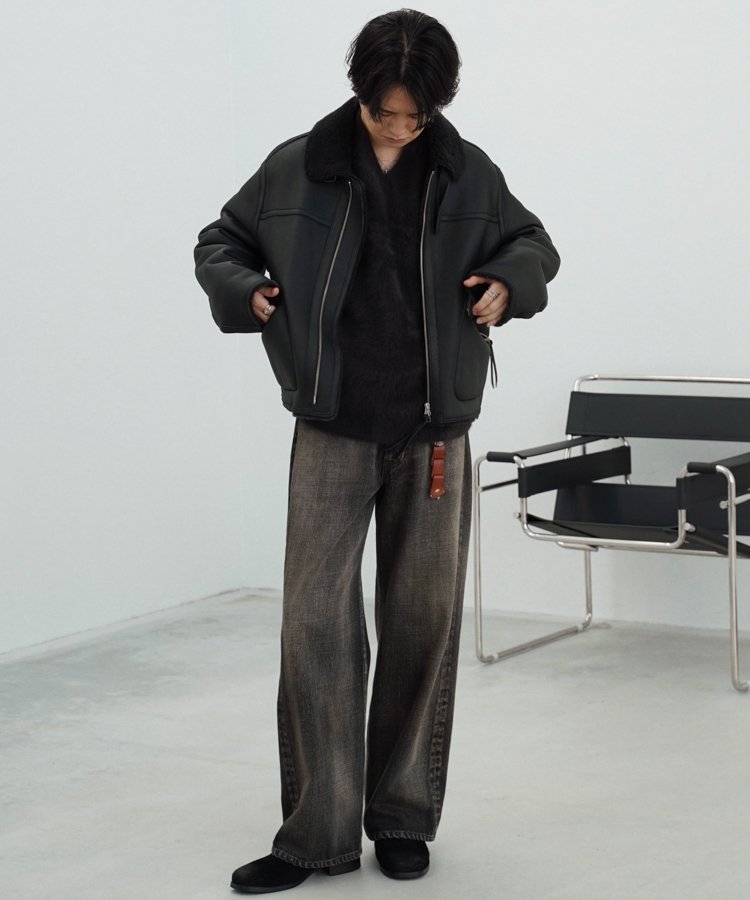 【新品未開封】Llife レザー キーチェーン ブラック LIDNM / Llife ONLINE STORE / Llife LEATHER KEY CHAIN