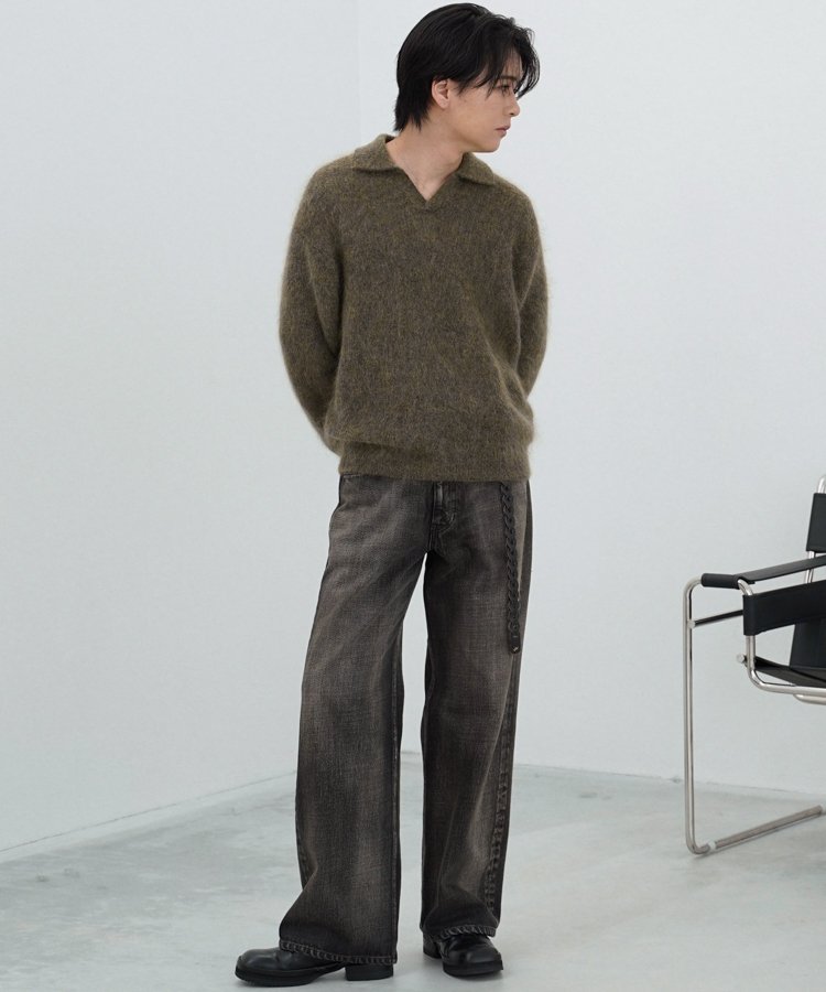 LIDNM / Llife ONLINE STORE / Llife LEATHER CHAIN BELT