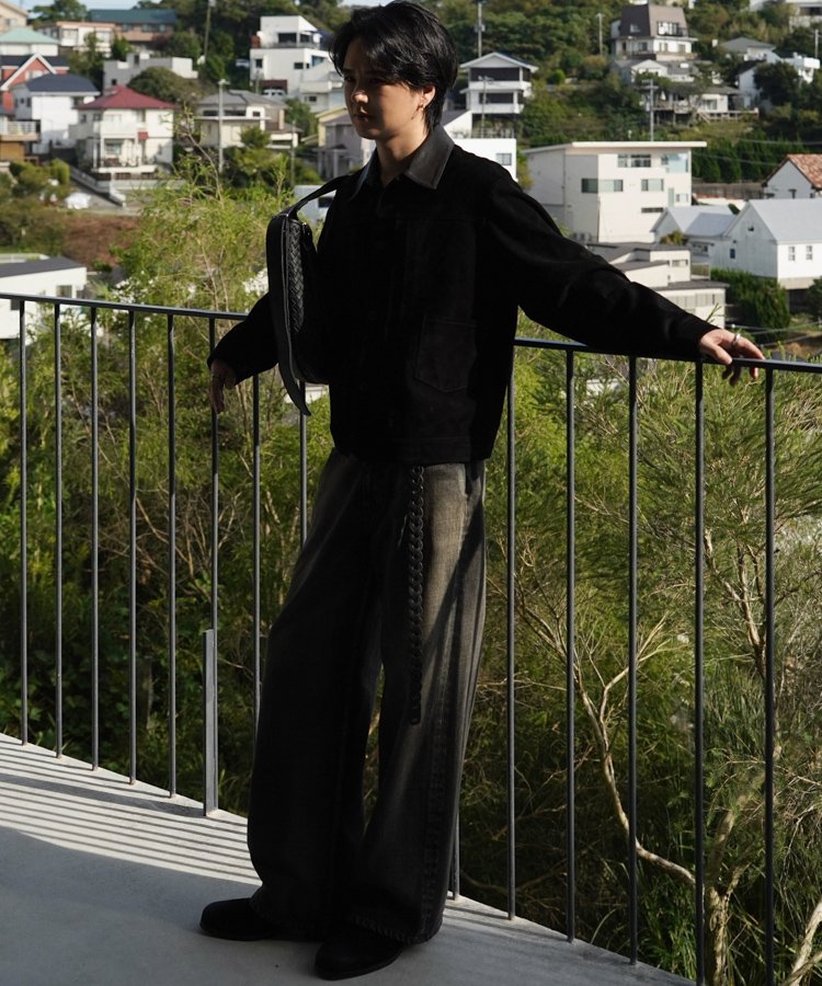 LIDNM ONLINE STORE / Goat Suede Type 1st JKT