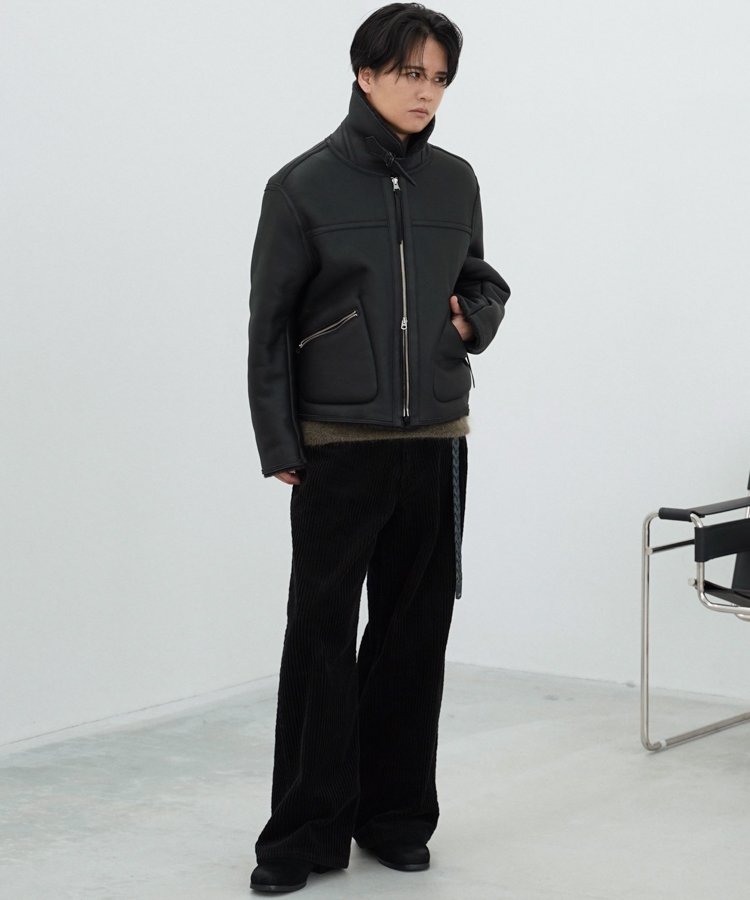 LIDNM / Llife ONLINE STORE / Wide Ridge Washed Corduroy