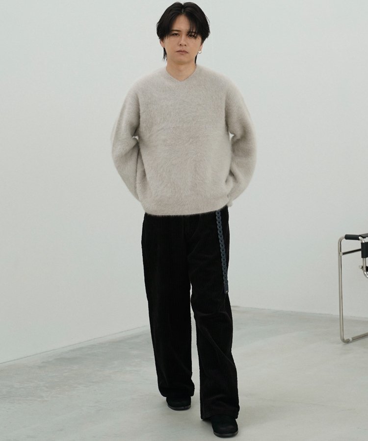 LIDNM / Llife ONLINE STORE / Wide Ridge Washed Corduroy