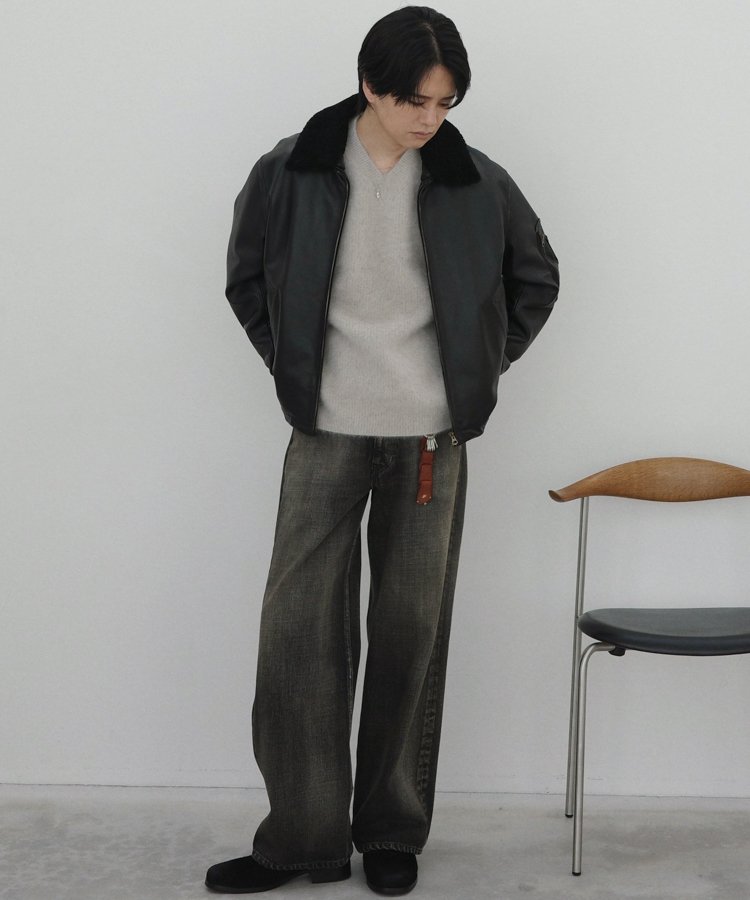 LIDNM / Llife ONLINE STORE / Llife SLIGHT SQUARE ZIP BOOTS