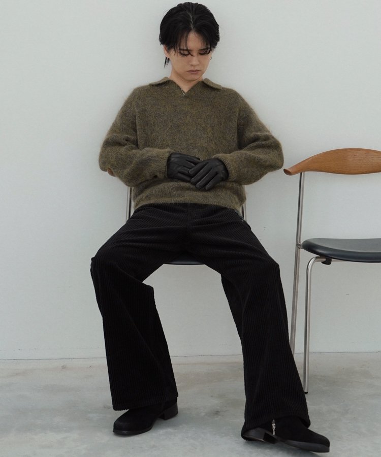 LIDNM / Llife ONLINE STORE / Wide Ridge Washed Corduroy