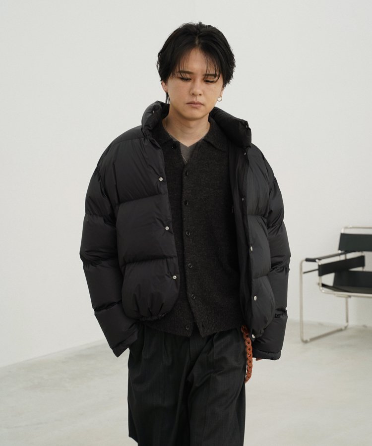 LIDNM / Llife ONLINE STORE / Alpaca Knit Shirt Cardigan