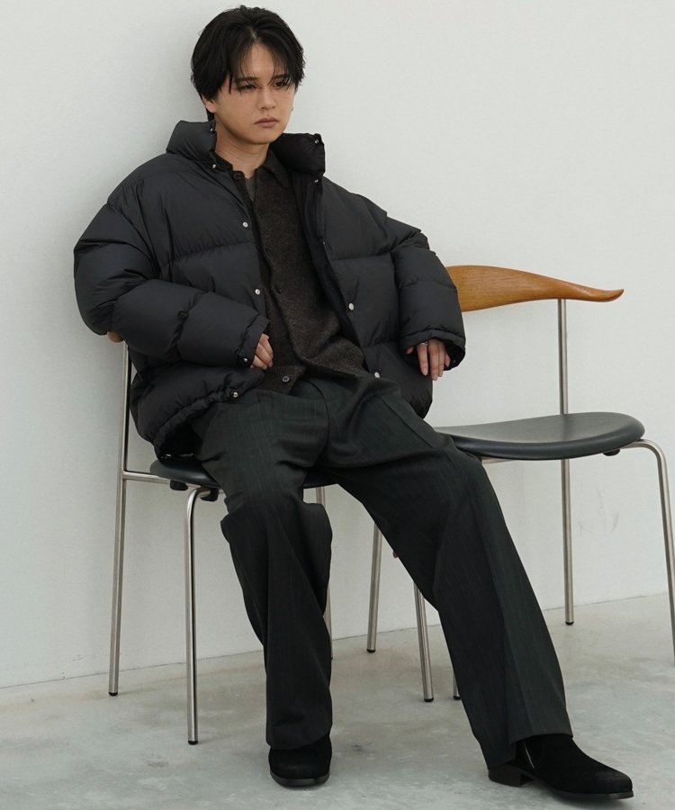 LIDNM / Llife ONLINE STORE / Alpaca Knit Shirt Cardigan