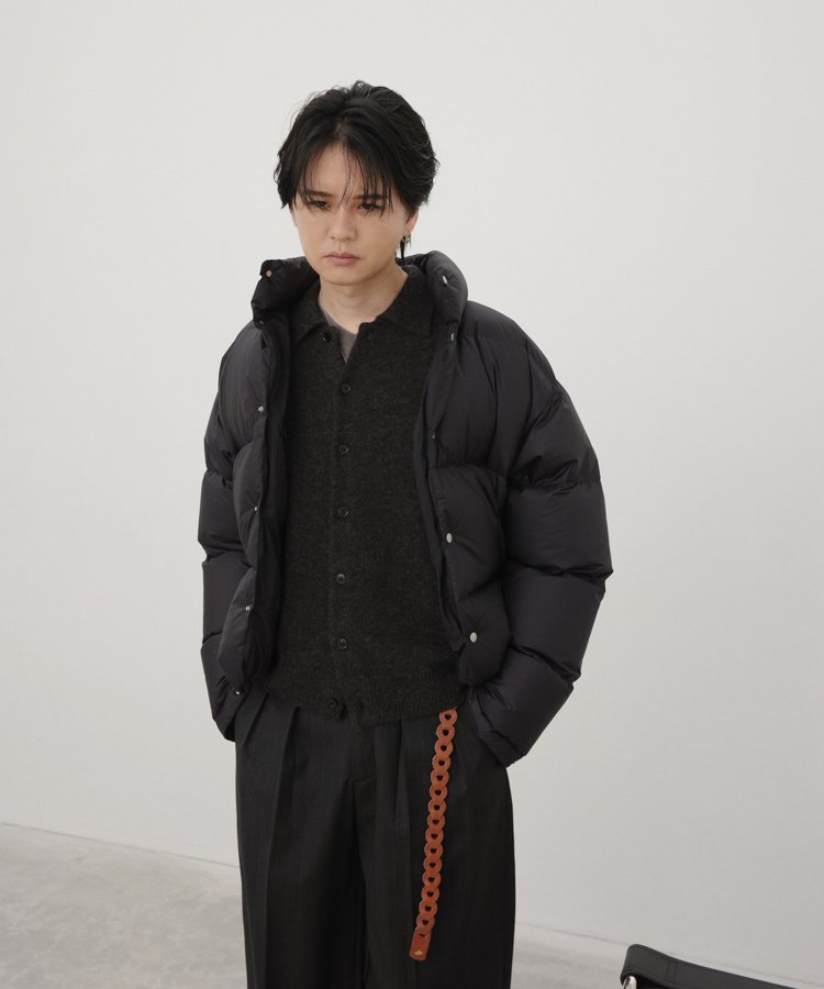 LIDNM / Llife ONLINE STORE / Alpaca Knit Shirt Cardigan