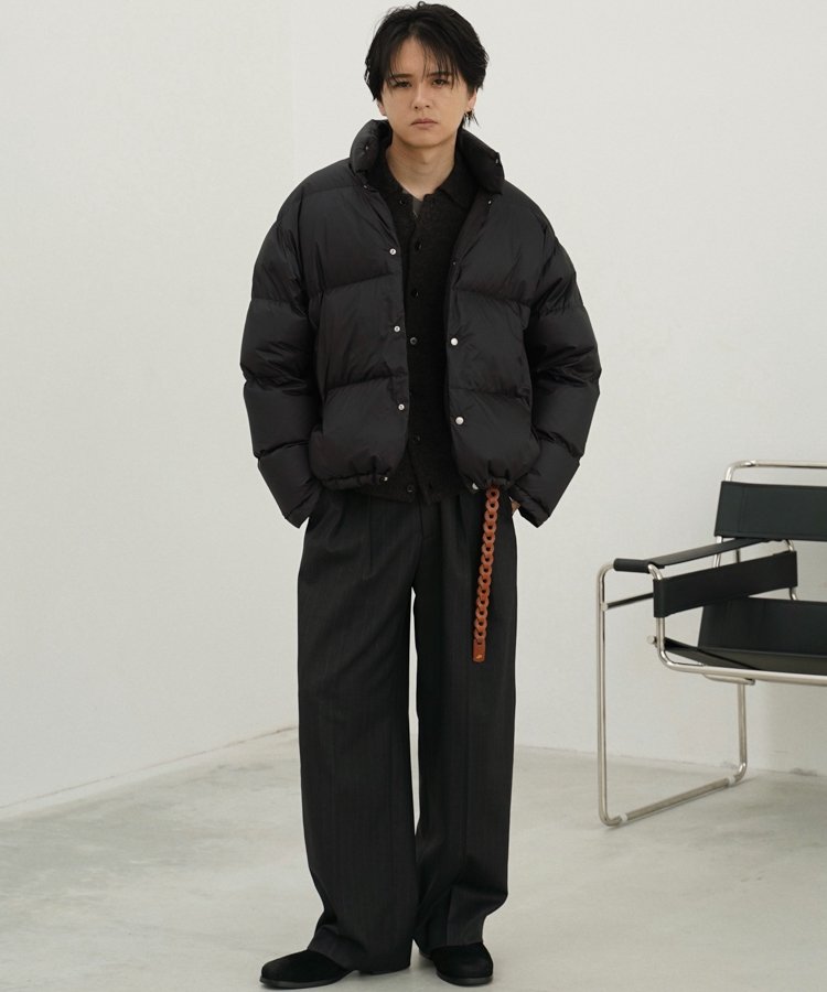 LIDNM / Llife ONLINE STORE / Alpaca Knit Shirt Cardigan