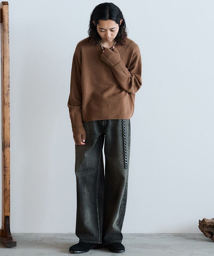 LIDNM / Llife ONLINE STORE / Cashmere Knit Arm Warmer