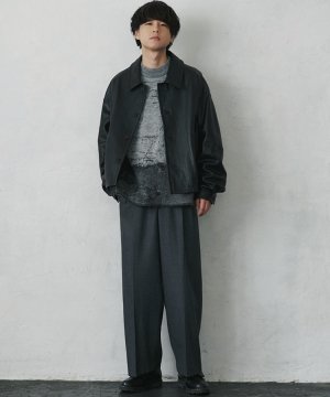 【現品限り一斉値下げ!】 リドムLIDNM レザーブルゾン BLOUSON SHORT LEATHER - ライダースジャケット